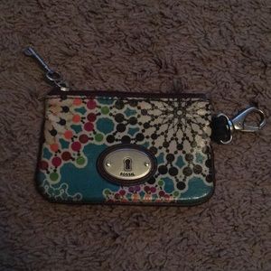 Fossil Key-Per License holder/key ring.